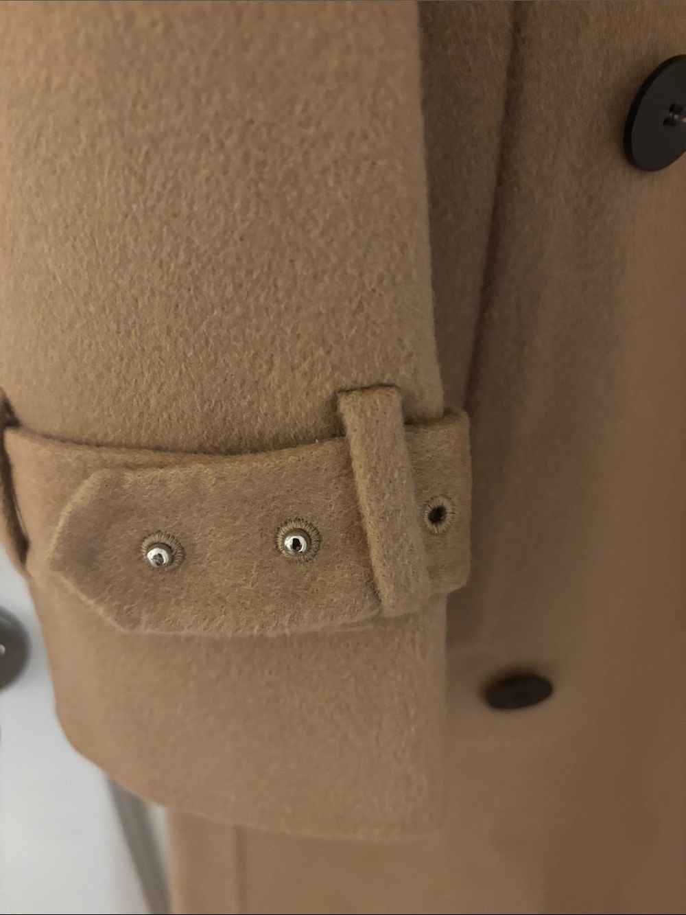 Theory Relax Double-Breasted Tan Trench Coat nwt - Picture 3 of 13